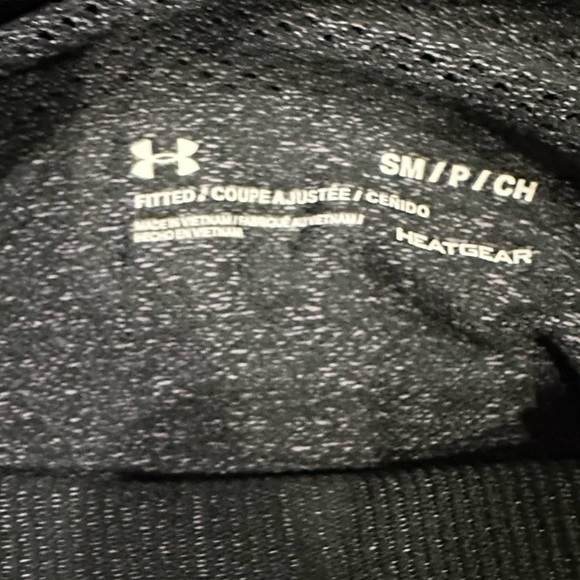 UNDER ARMOUR Vanish Purple/Gray Heatgear Cowl Neck pullover, EUC! - Picture 7 of 8